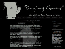 Tablet Screenshot of cryinggame.co.uk